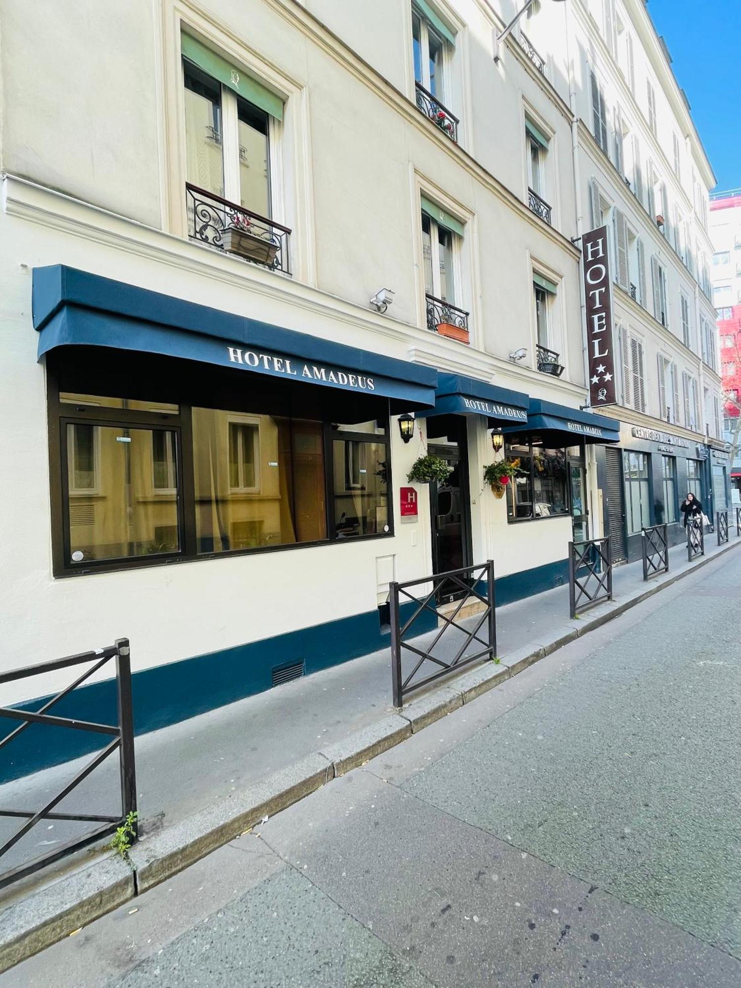 Amadeus Hotel Paris Exteriör bild