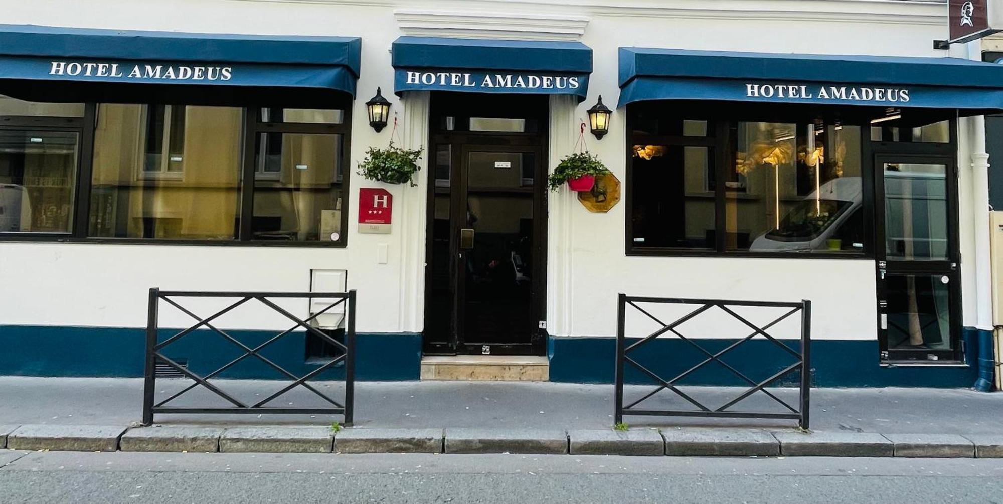 Amadeus Hotel Paris Exteriör bild